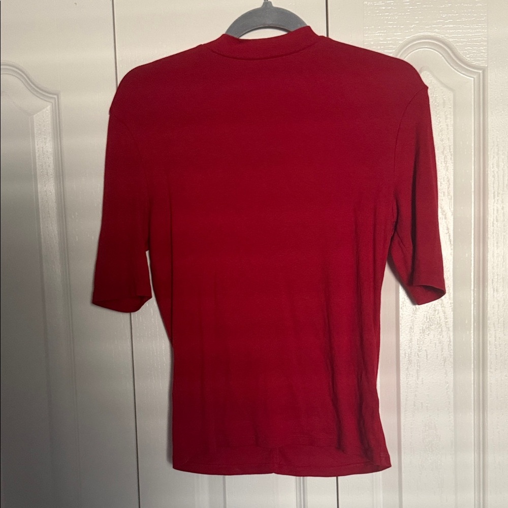 a new day Red Short Sleeve Tee